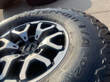 17" Ford F-150 Raptor Bronco OEM rims wheels 10461 tires 37" BFG Texas Truck Tire