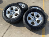 18" Ram 1500 OEM CHROME 2669 wheels rims 2021 2022 2023 2024 2025 2026 FALKEN Texas Truck Tire