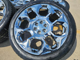 24" GMC Yukon Sierra Tahoe Cadillac Escalade V OEM wheels rims 2025 2026 NEW Texas Truck Tire