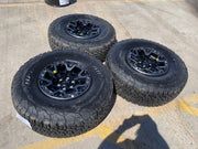 17" Ford F-150 Raptor R OEM BEADLOCK rim wheel 37" tire spare 2024 2025 2026 NEW Texas Truck Tire