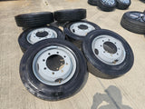 19.5" Chevy Silverado 4500HD 5500HD 6500HD rims wheels 8x275 OEM 2024 2025 NEW Texas Truck Tire