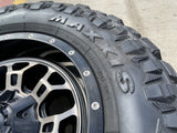 18" 18x9 Fuel Crush D561 Jeep Wrangler wheels rims 5x114.3 5x4.5 5x5 5x127 35" Texas Truck Tire