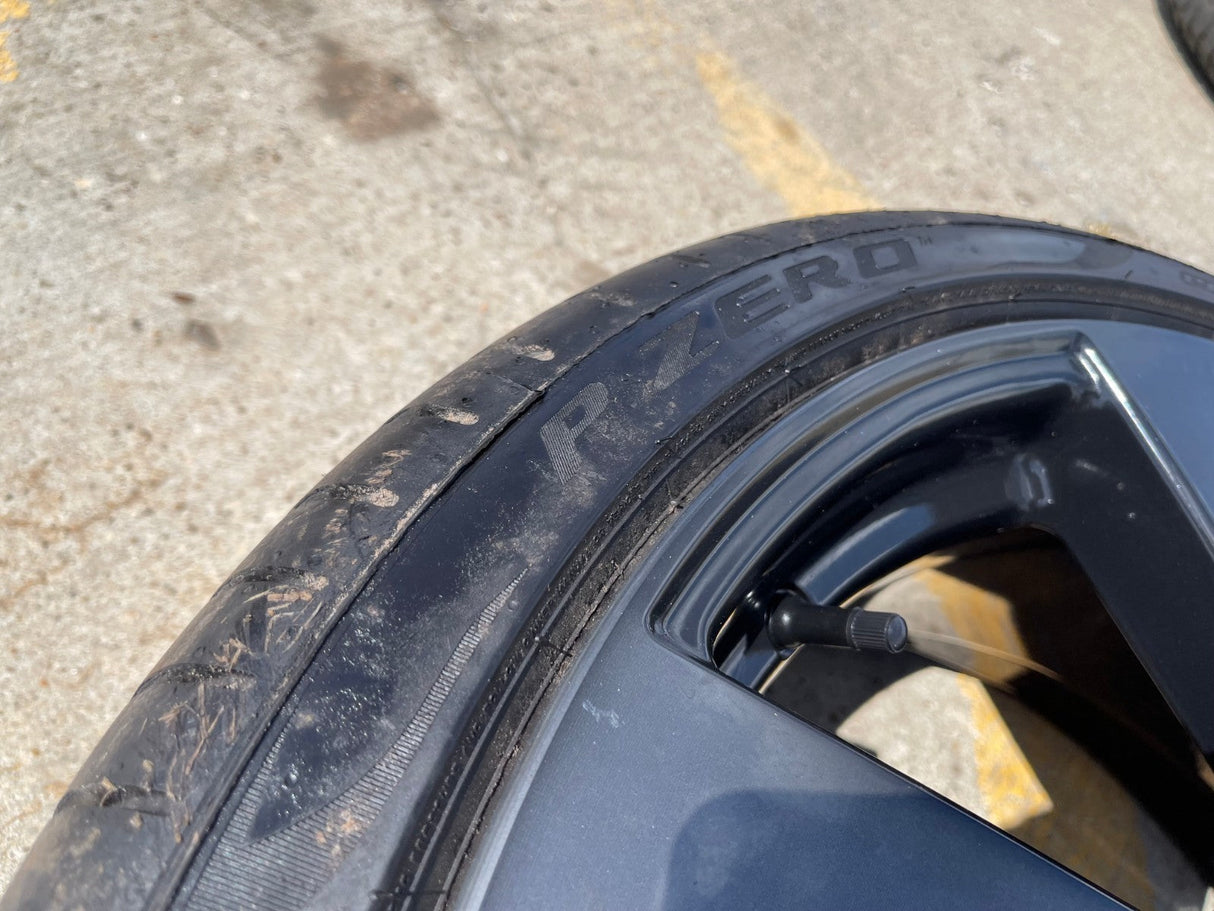 21" Lucid Air OEM Grand Touring wheel rim 5x120 spare 2023 2024 2025 spare FRONT Texas Truck Tire