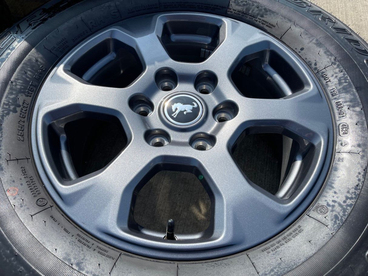 17" Ford Bronco HERITAGE OEM 10384 wheels rims tires Texas Truck Tire