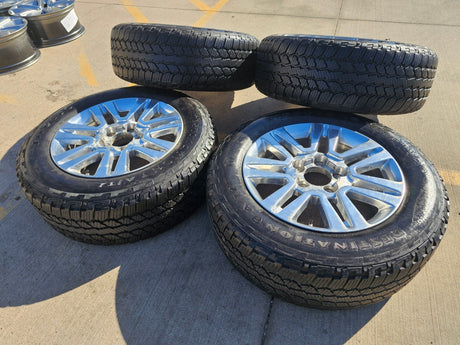 20" Toyota Tundra TSS TRD T Force OEM wheels rims 5x150 tires FIRESTONE A/T2 Texas Truck Tire