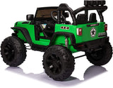 2 Seater Electric Kids Ride On Truck Car with Parent Remote Control and LED Lights - 24V 2x200W