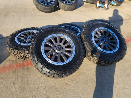 (5) 18" INEOS Grenadier OEM wheels rims Beadlock 2023 2024 2025 2026 NEW BFG Texas Truck Tire