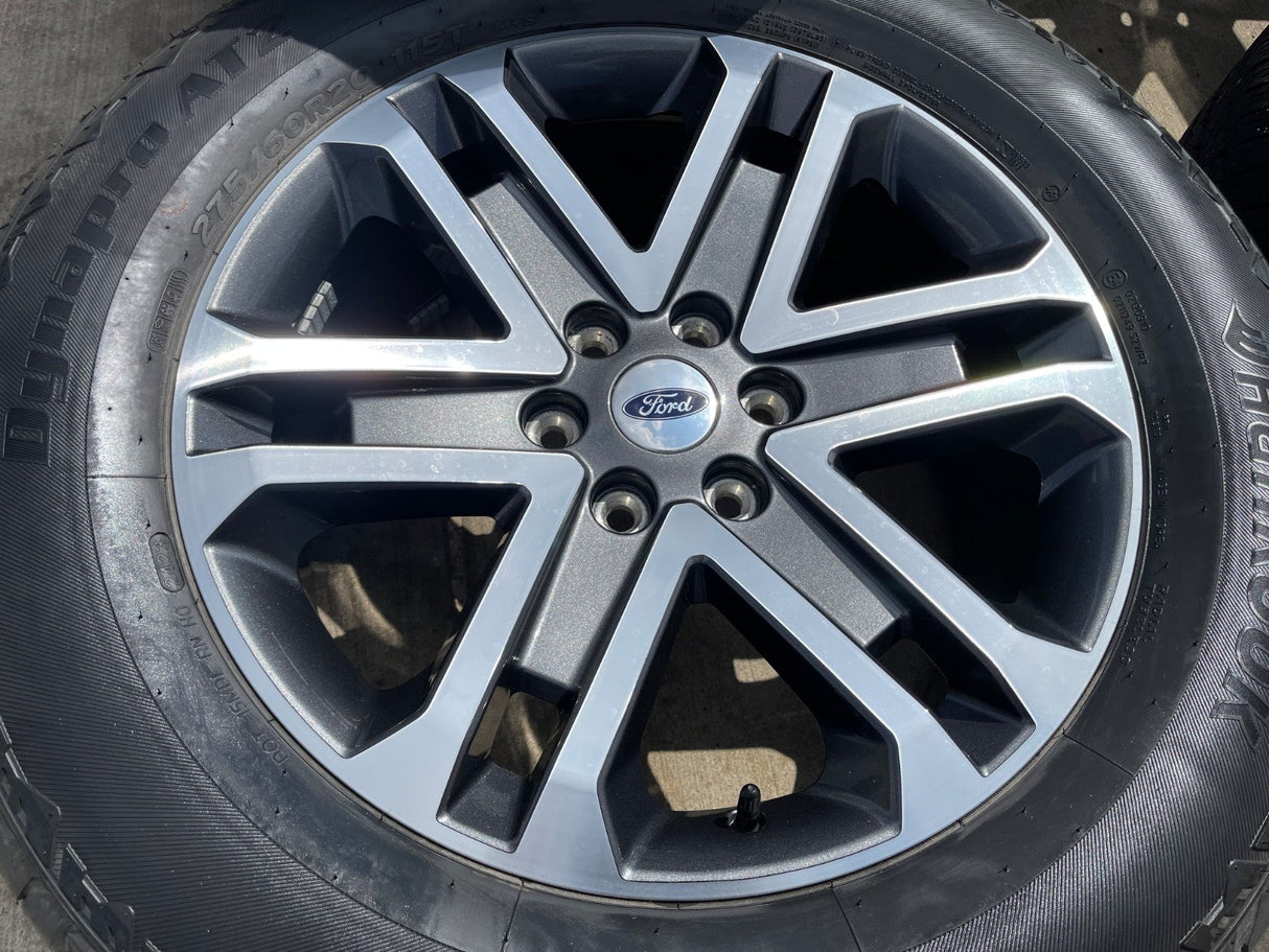 20" Ford F-150 OEM rims wheels 10345 95025 Expedition HANKOOK A/T2 GREAT DEAL Texas Truck Tire