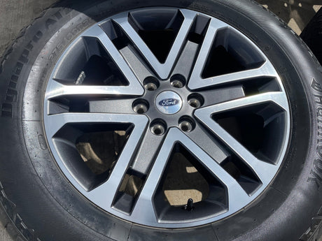 20" Ford F-150 OEM rims wheels 10345 95025 Expedition HANKOOK A/T2 GREAT DEAL Texas Truck Tire