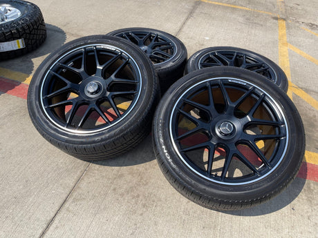 22" Mercedes G Wagon G63 AMG OEM 38658 wheels rims 2021 2022 2023 2024 2025 2026 Texas Truck Tire