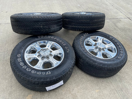 18" Ram 2500 3500 Laramie Power Wagon OEM wheels rims 2692 FIRESTONE DISCOUNTED Texas Truck Tire