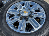 20" Chevy Silverado High Country LTZ 2500 3500 OEM 14124 wheels rims BFG KO3 A/T Texas Truck Tire