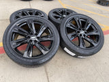 24" Cadillac Escalade V OEM wheels rims black tires 2024 2025 2026 NEW MICHELIN Texas Truck Tire