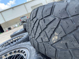20x9 Fuel Trigger D759 Chevy Silverado RAM Tacoma wheels rims 6x139 6x5.5 tires Texas Truck Tire