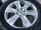 20" Ford F-150 Expedition OEM rims wheels polished 10004 tires GOODYEAR A/T Texas Truck Tire