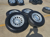 17" GMC Sierra Chevy Silverado OEM wheels rims tires 8130 Yukon NEW BFG A/T Texas Truck Tire