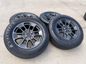 20" Toyota Tundra TRD OEM wheels rims 95314 65196 Sequoia gray GOODYEAR Texas Truck Tire