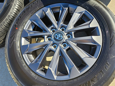 20" Toyota Land Cruiser OEM wheels rims 94057 Tundra Sequoia 2024 2025 2026 NEW Texas Truck Tire