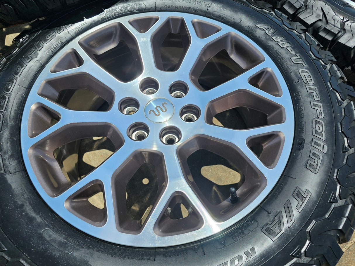 20" Ford F-150 KING RANCH OEM 10346 rims wheels Expedition 2025 2026 NEW Texas Truck Tire