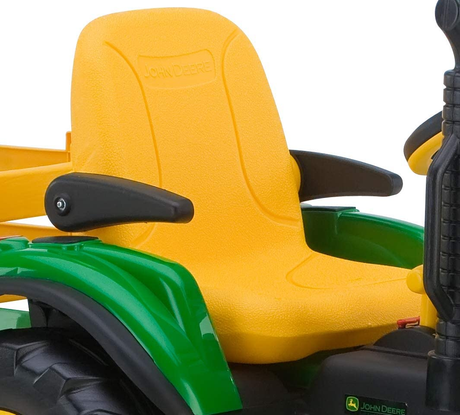 John Deere Ground Force Tractor and Trailer Set