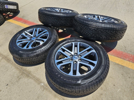 20" Ford F-150 OEM rims wheels 10345 95025 Expedition 2022 2023 2024 2025 Texas Truck Tire