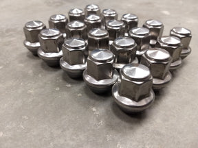 (20) 14x1.5 OEM Ford lug nuts polished Mustang OE 2015-2026 Texas Truck Tire