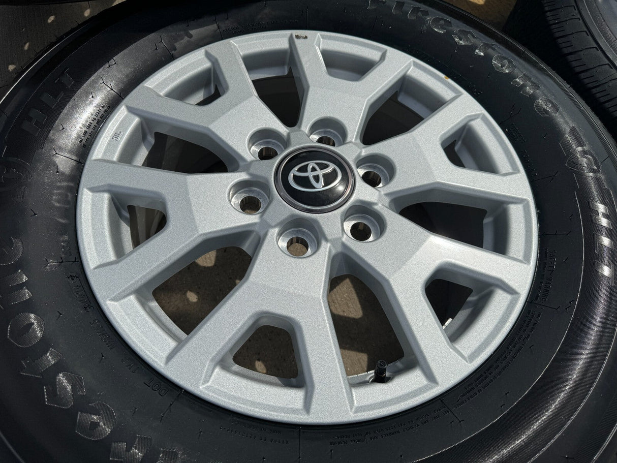 17" Toyota Tacoma 4Runner TRD OEM 94254 10637 wheels rims 2024 2025 2026 NEW Texas Truck Tire
