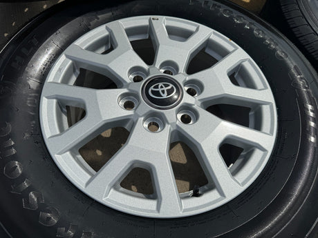 17" Toyota Tacoma 4Runner TRD OEM 94254 10637 wheels rims 2024 2025 2026 NEW Texas Truck Tire