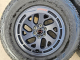 17" Nissan Frontier X-PRO OEM Desert Runner wheels rims tires DUELER A/T Texas Truck Tire