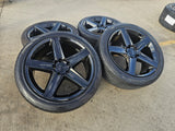 20" Jeep Grand Cherokee SRT Trackhawk 9062 OEM Replica Dodge Journey wheels rims Texas Truck Tire