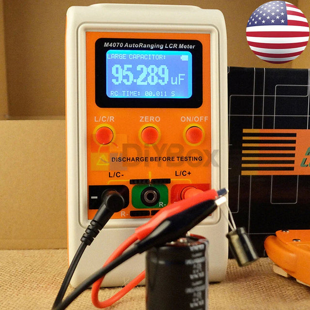 M4070 LCR Meter – Auto-Range Cap/Induct/Res Tester TekShack