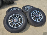 18" GMC Sierra AT4X Chevy Silverado 2500 3500 OEM 5949 wheels rims GENERAL Texas Truck Tire