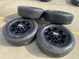 20" Ford F-250 F-350 OEM black Lariat wheels rims 10299 10484 tires DISCOUNTED Texas Truck Tire