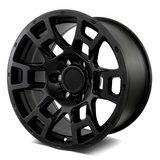 Toyota TRD Style Wheels 17 x 8 Auto Rims 4pcs Matte Black