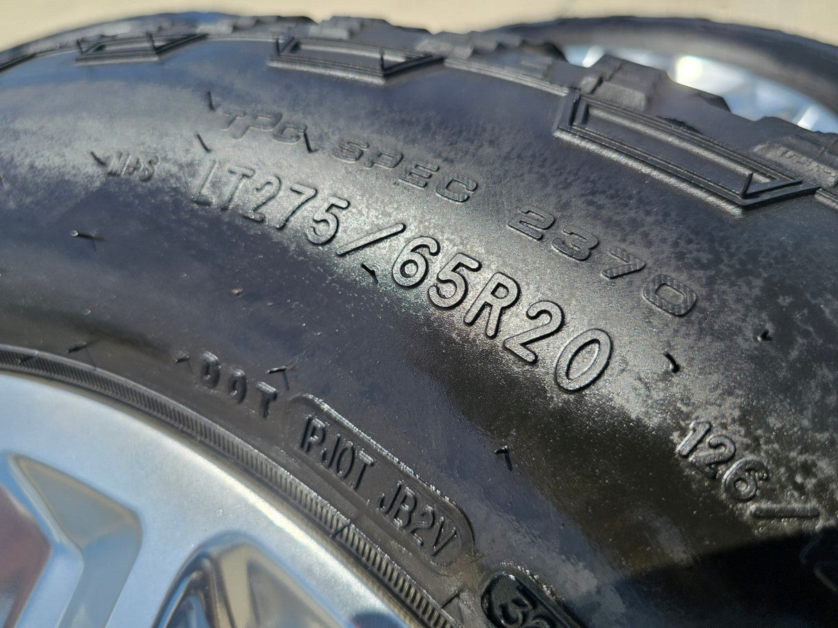 20" Chevy Silverado High Country LTZ 2500 3500 OEM 14124 wheels rims tires NEW Texas Truck Tire