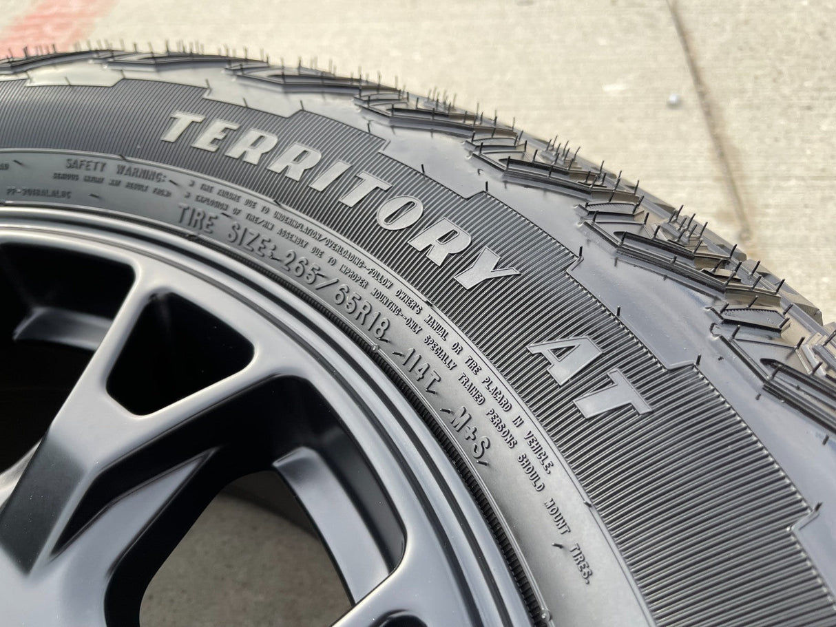18" Toyota Tacoma 4Runner TRD Pro OEM 95973 wheels rims 2025 2026 GOODYEAR NEW Texas Truck Tire