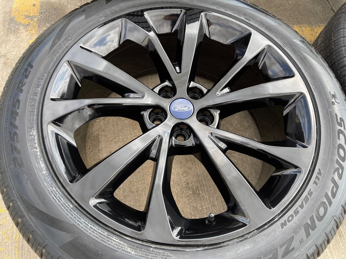 21" Ford Explorer ST OEM 10476 rims wheels Lincoln Aviator 2025 2026 2027 NEW Texas Truck Tire