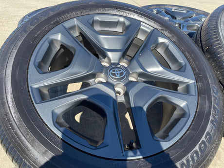 19" Toyota Rav4 Premium OEM wheels rims 75243 Highlander 2022 2023 2024 2025 Texas Truck Tire