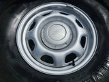 17" Ford F-150 OEM rims wheels 3857 tires steel 2020 2021 2022 2023 2024 2025 Texas Truck Tire