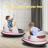 6V Electric Ride-On Bumper Car with Remote Control for Kids and Toddlers