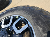 18" Ram 2500 3500 LARAMIE OEM wheels rims 2694 tires 35" NITRO Texas Truck Tire