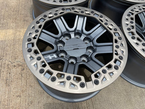 (5) 18" Hummer Grazen beadlock EV HEV 2500 OEM wheels rims 2024 2025 2026 NEW Texas Truck Tire