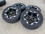 18" Hyundai Santa Fe Cruz OEM wheels rims 52910 Black 2023 2024 2025 2026 Texas Truck Tire