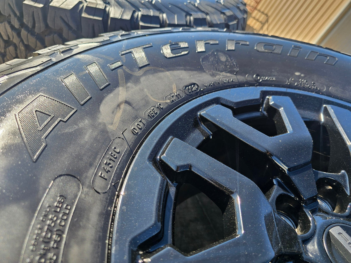 17" Ford F-150 Raptor Bronco OEM rims wheels BFG 10461 tires 2025 2026 BFG NEW Texas Truck Tire