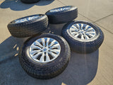 18" Nissan Titan Armada PRO-4X OEM 62737 wheels rims FALKEN A/T3 tires NEW Texas Truck Tire