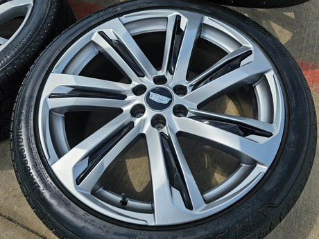 24" Cadillac Escalade V OEM wheels rims tires 2023 2024 2025 2026 2027 NEW Texas Truck Tire