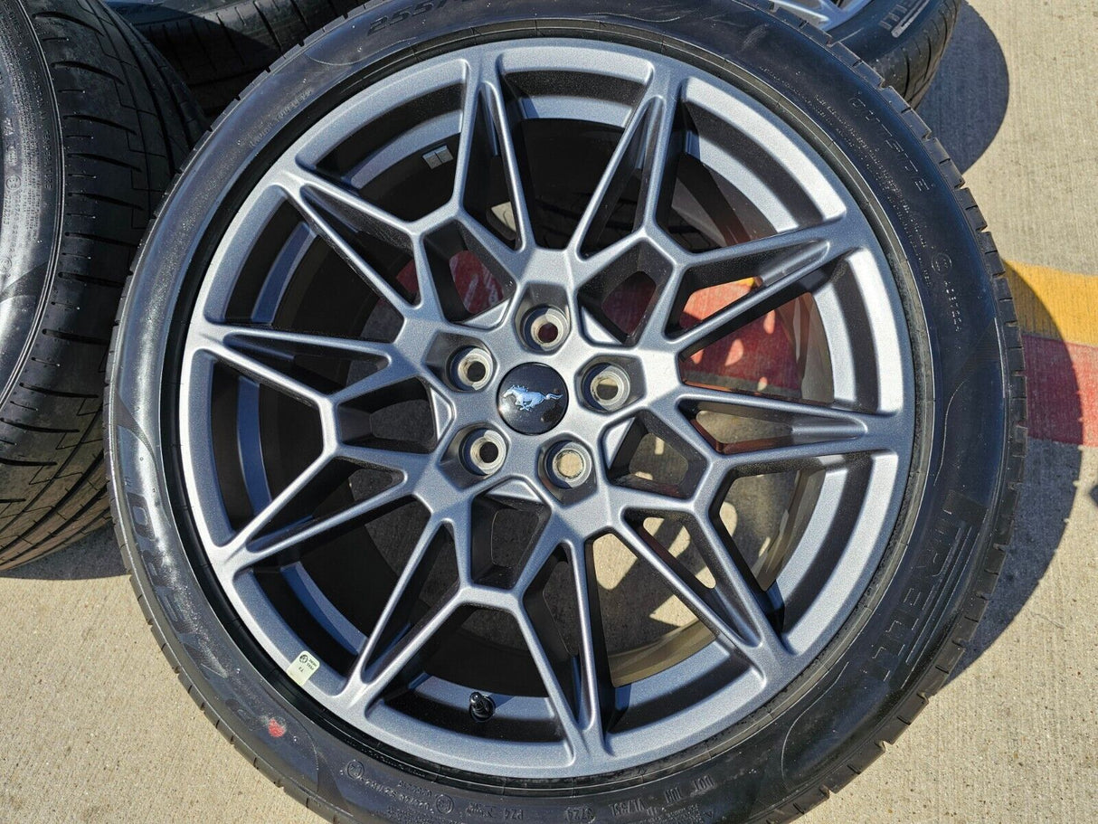 19" Ford Mustang GT Performance Track Pack OEM wheels rims 2024 2025 TPMS NEW Texas Truck Tire