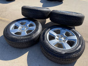 20" Chevy Silverado 1500 Tahoe Suburban OEM wheels rims 5652 tires PIRELLI A/T Texas Truck Tire