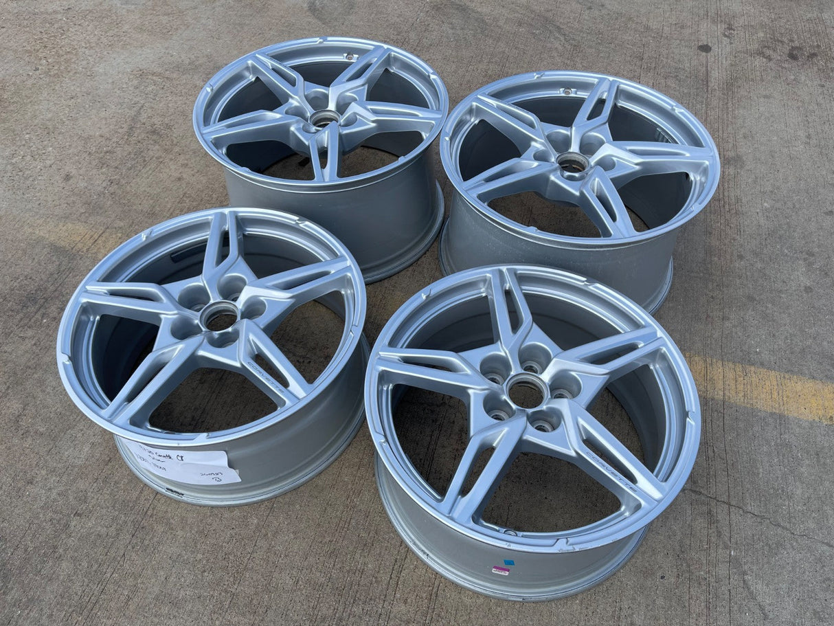 19" + 20" Chevy Corvette C8 OEM wheels rims 14007 14008 2023 2024 2025 2026 Texas Truck Tire