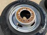 19.5" Ford F-450 Dually F-550 rim RAM 4500 OEM 10x225 spare Texas Truck Tire